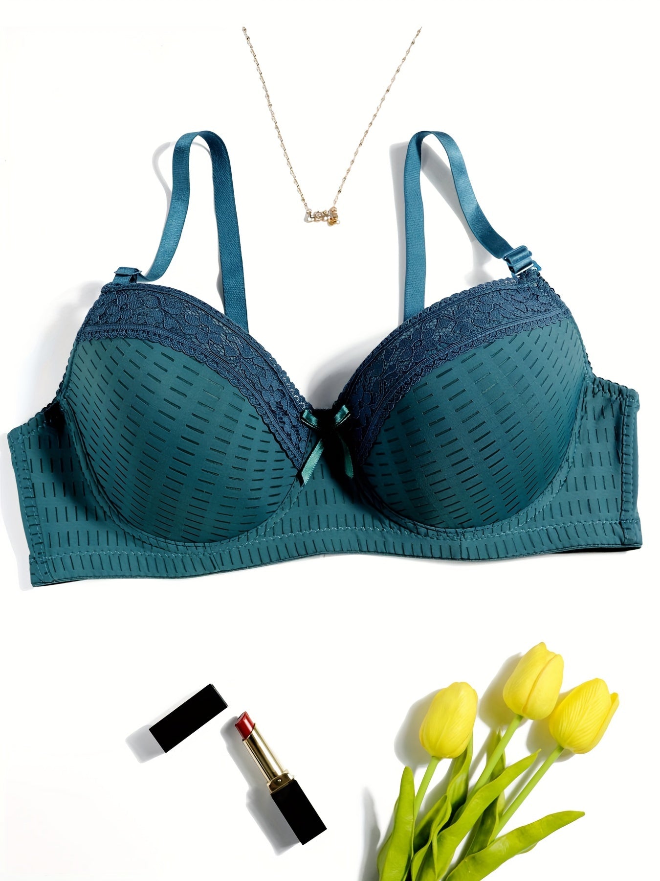  Lace Push Up Underwire Bra Women's Casual Bra