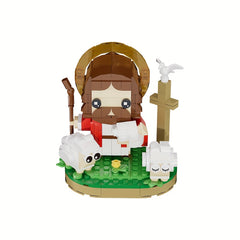 Jesus Shepherd Building Blocks Set with Instructions