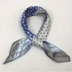 Houndstooth Polka Dot Bandana Shawl Scarf Wrap Casual Head Wrap