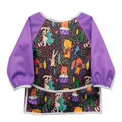 Mumsbest Long Sleeve Baby Bib Waterproof Feeding Smock Bibs