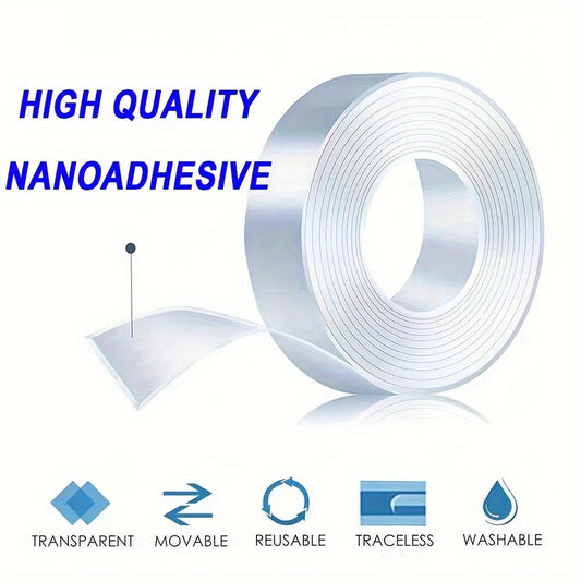 High Nano Tape 0.5mm Double-sided Adhesive Washable Strong Removable