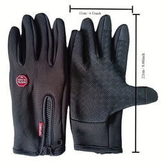 Winter Non-slip Warm Gloves Windproof for Cycling Skiing