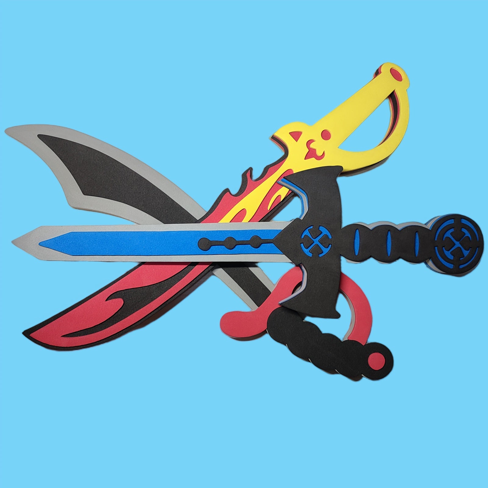 Soft Foam Toy Sword for Role Playing Halloween Christmas Parties