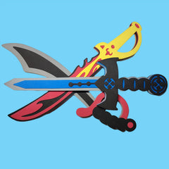 Soft Foam Toy Sword for Role Playing Halloween Christmas Parties