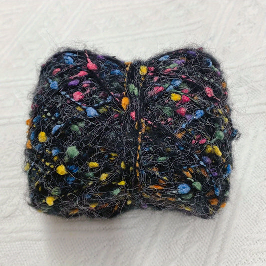 Soft Mohair Yarn With Colorful Dots 50g 100m