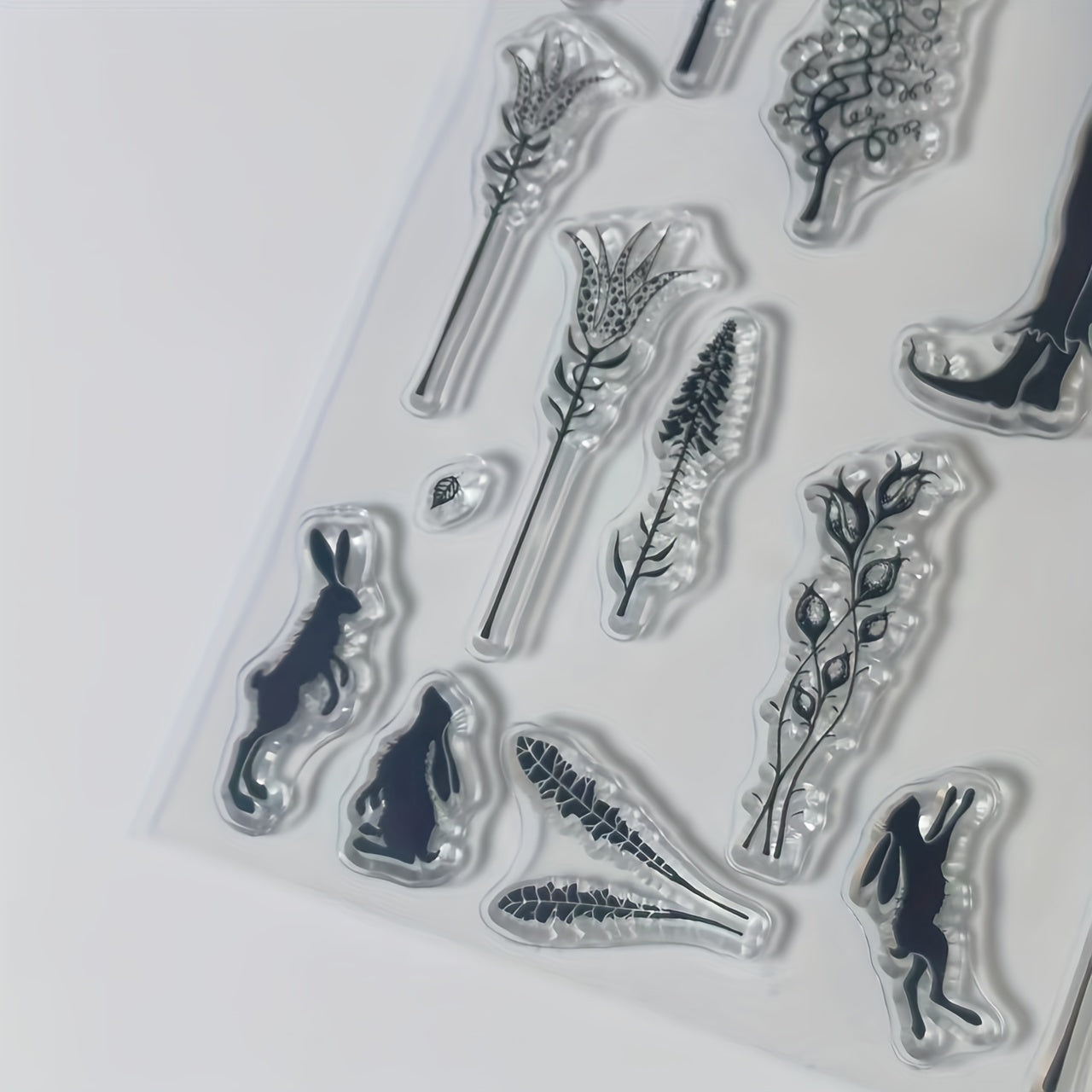 Fairy Plant Animal Stamp for DIY Scrapbook Journal