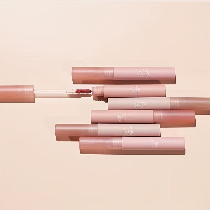 Vintage Red Matte Lip Glaze Soft Liquid Lipstick