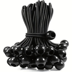 10 20 50pcs Ball Bungee Cords Plastic Ball Rope Outdoor Camping Tent Fixed