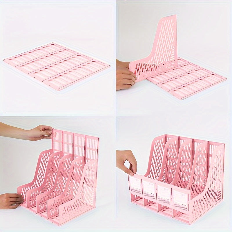 12pcs Desktop Magazine Racks File Organizer for Office