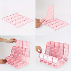 12pcs Desktop Magazine Racks File Organizer for Office