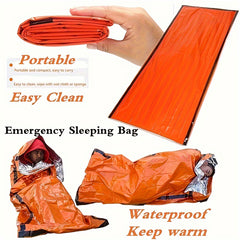 Emergency Sleeping Bag Insulation Polyester Film Camping Life-saving