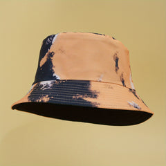 Tie Dye Print Bucket Hat Unisex Travel Beach Hats