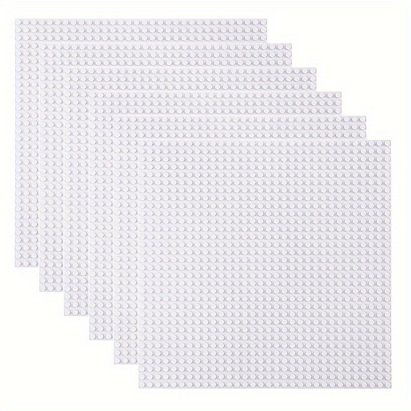 6pcs 32X32 Classic Base Plate Building Block Base 25 4X25 4 Cm