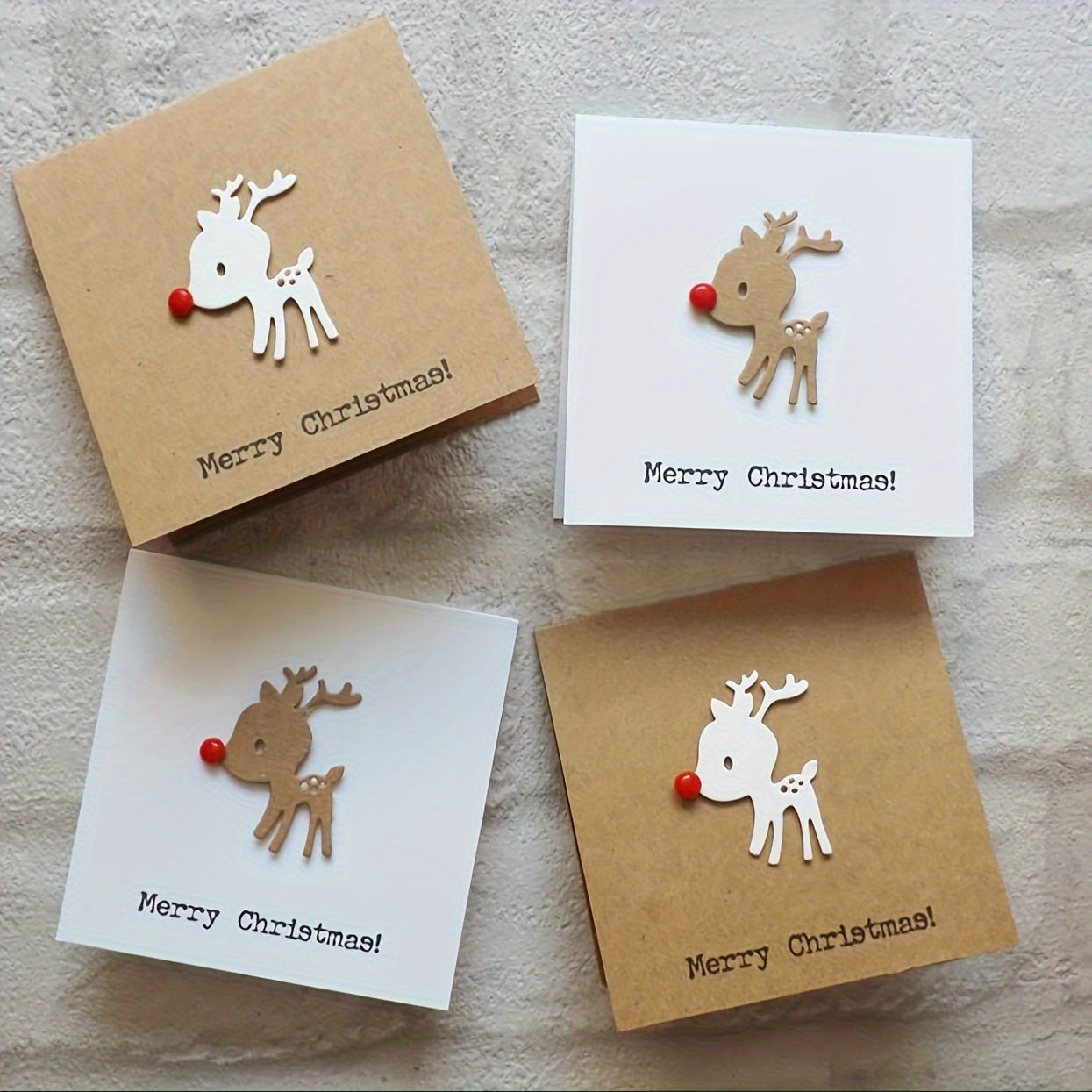 1pc Christmas Deer Metal Cutting Dies Scrapbooking Stencil Die Cuts