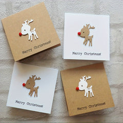1pc Christmas Deer Metal Cutting Dies Scrapbooking Stencil Die Cuts