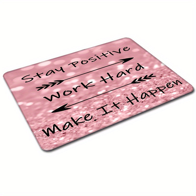 Square Mouse Pad for Home and Office - Hand-Painted Landscape Design