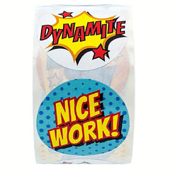 500 Sheets Roll Sticker Labels Incentive Reward Stickers Office Supplies