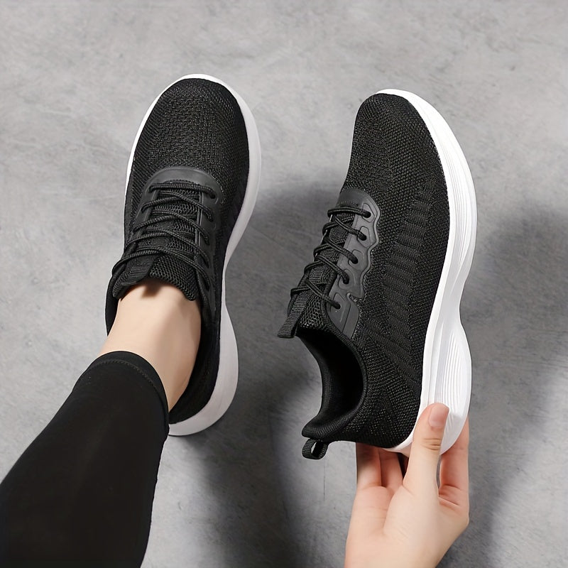 Women's Mesh Breathable Running Sports Shoes Lightweight Non slip Travel Shoes