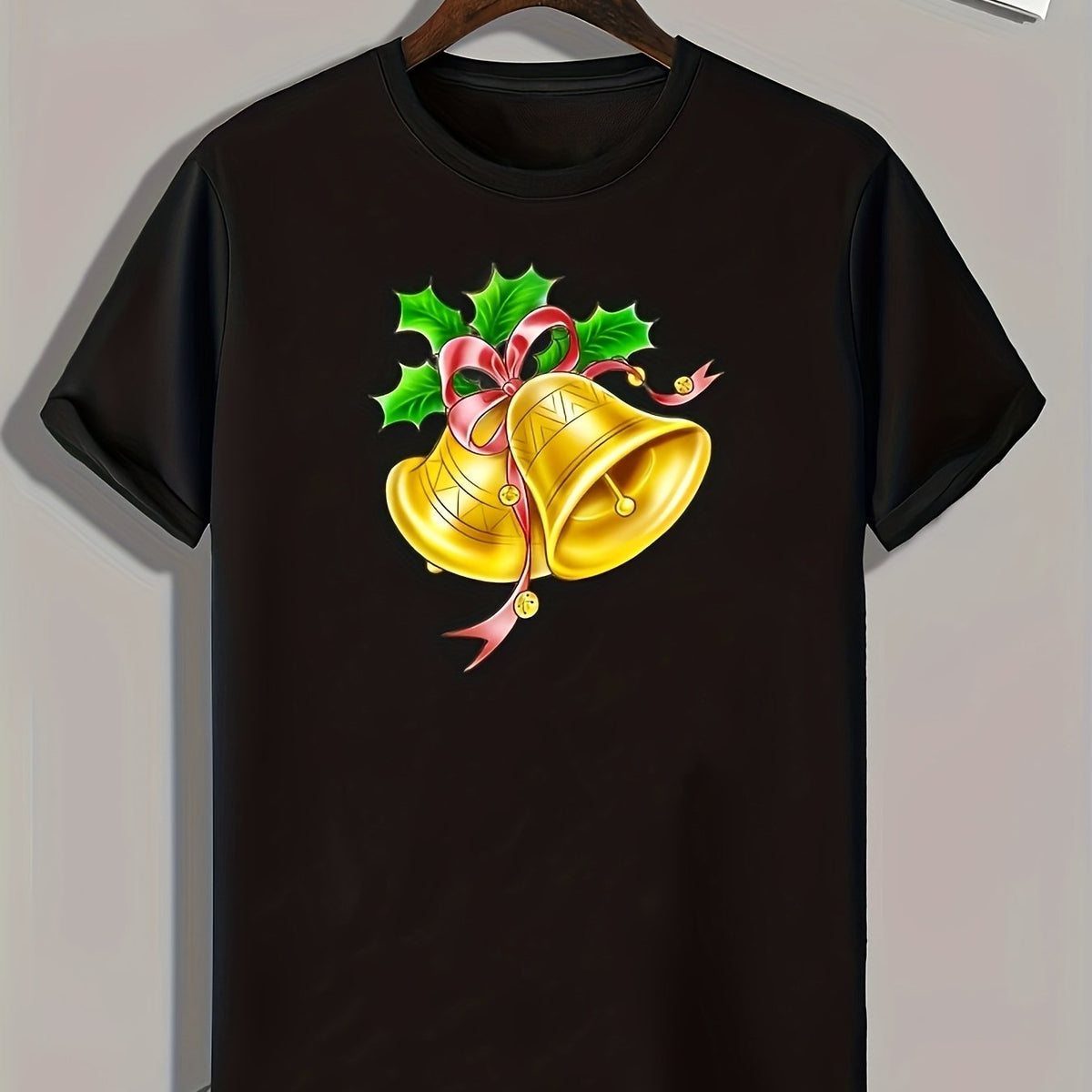 Bell Print Men's Graphic T shirt for Summer
