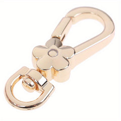 Flower Lobster Metal Clasps Swivel Trigger Clips Snap Hooks Bag Key Rings