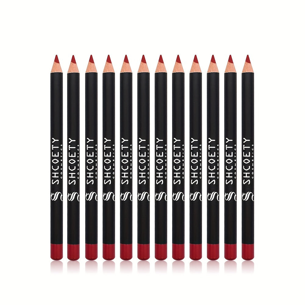 Long Lasting Lip Liner Pen with Velvet Texture