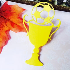 1pc Football Trophy Die Cuts For Card Making Metal Die Cuts