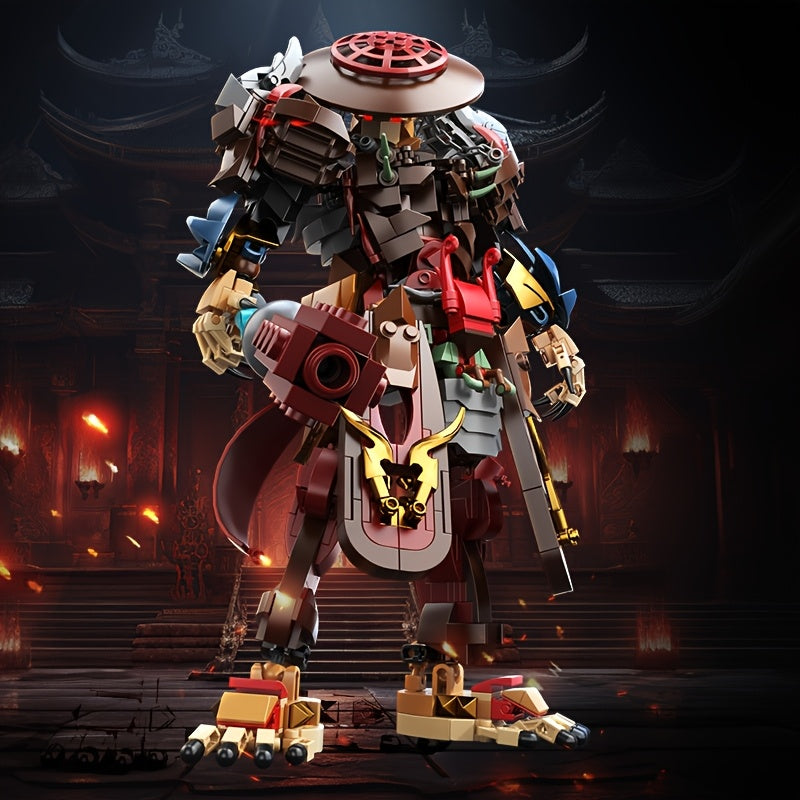 Building Block Mech Model MOC Mecha Warrior Assembly Toy