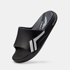 LUOFU Men's Non Slip Platform Slides for Summer