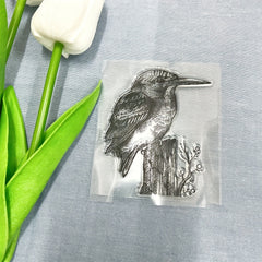 Bird Background Transparent Stamp