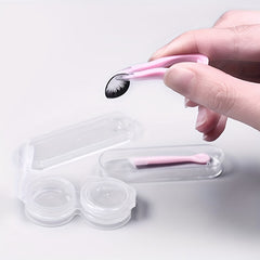 Lens Stick Tool Case Set Inserter Remover Tweezer Soft Tip