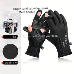 Winter Waterproof Touch Screen Warm Gloves for Cycling