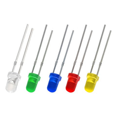 100pcs LED Diode F3 Bright 3MM Red Yellow Green LEDs Kit