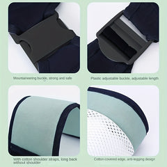 Baby Waist Stool Strap 3D Mesh Wrap Adjustable Shoulder Strap