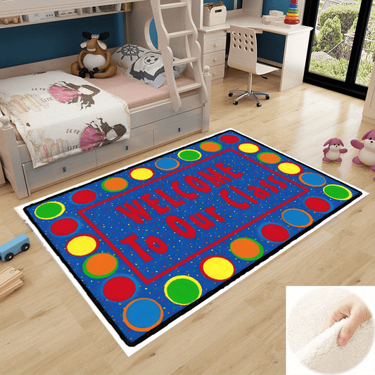 Large Carpet Area Rug for Classroom or Living Room