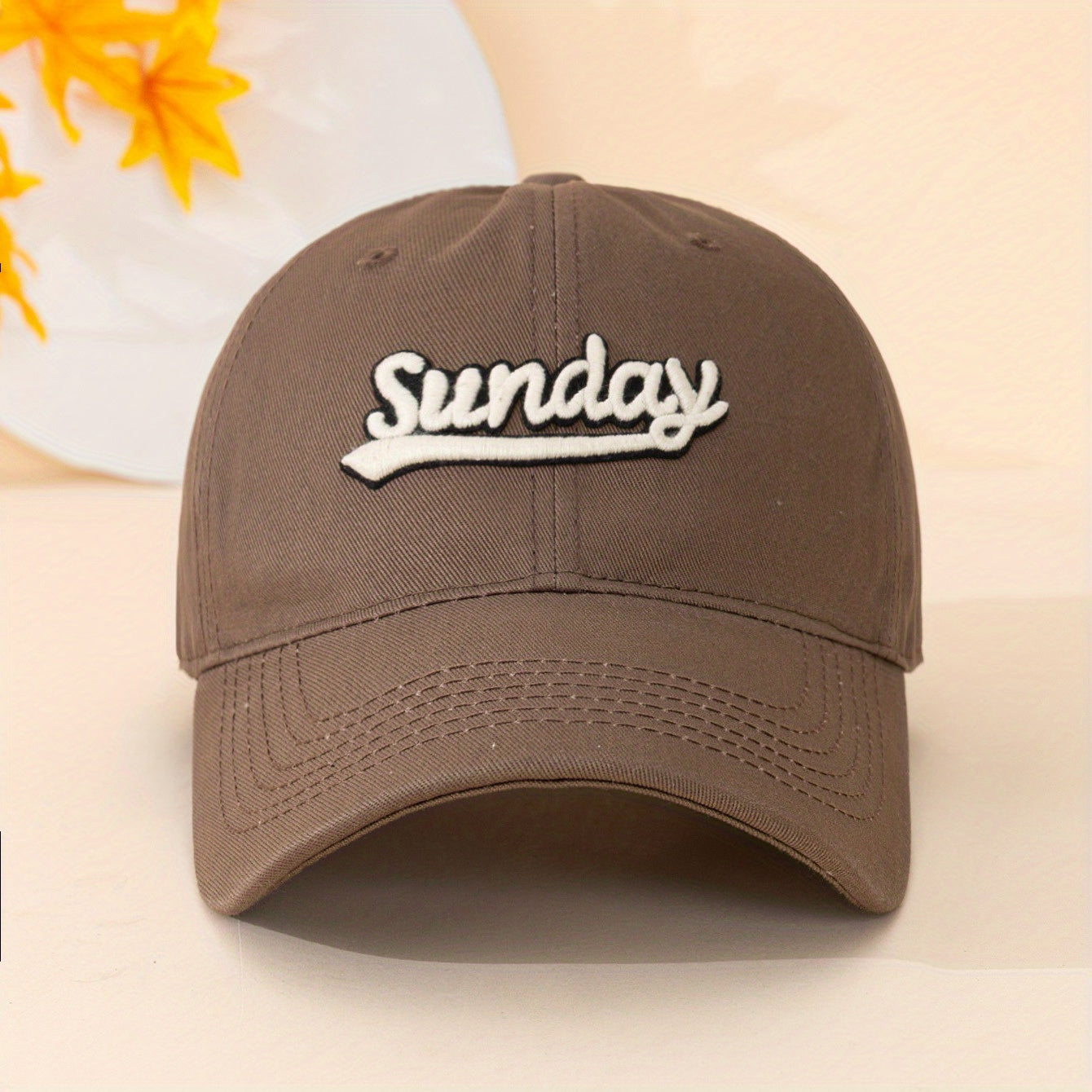 Adjustable Unisex Baseball Cap with Embroidery