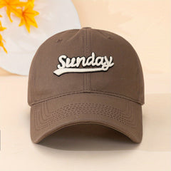 Adjustable Unisex Baseball Cap with Embroidery