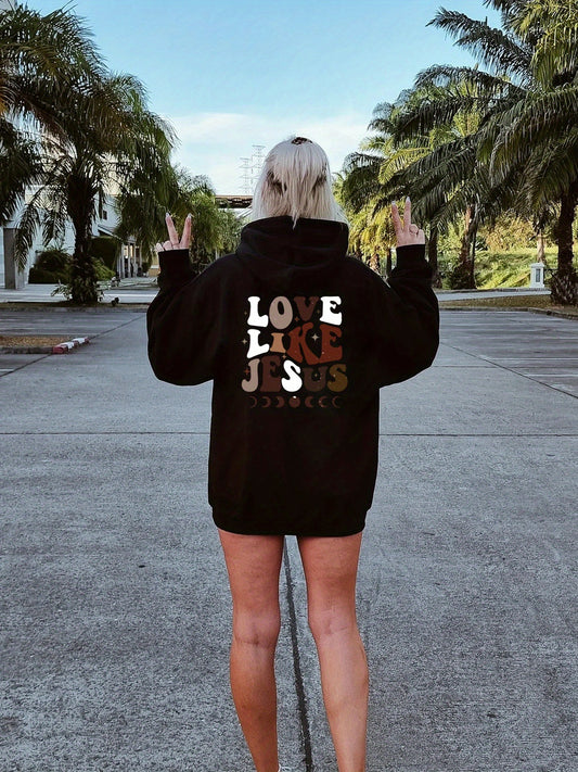 Kangaroo Pocket Hoodie Casual Long Sleeve Drawstring Hoodies Sweatshirt