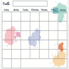 Minimalist Magnetic Memo Whiteboard for Fridge