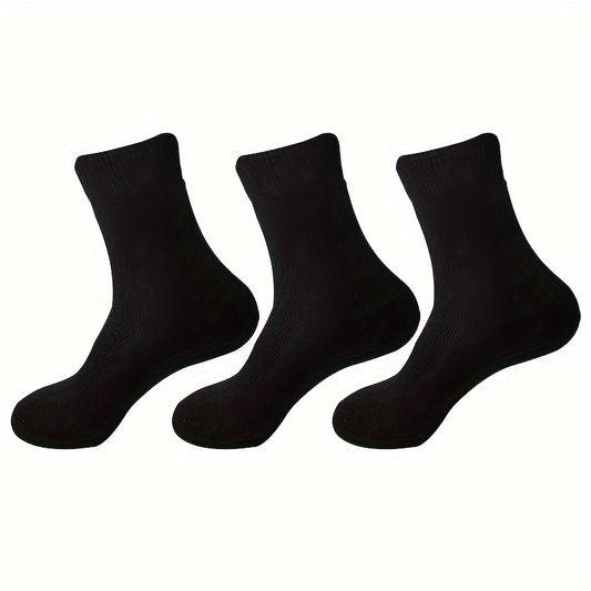 Men's Wool Hiking Socks Soft Comfortable Winter Warm Cozy Crew Socks