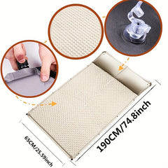Portable Automatic Inflatable Mattress for Camping & Home Use