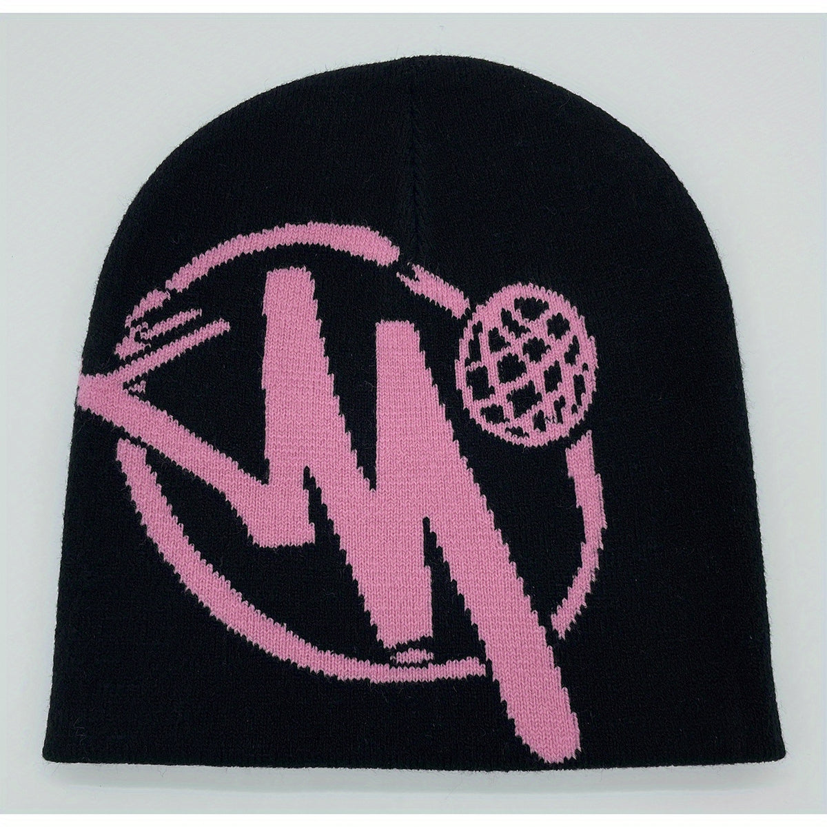 Hip hop Knit Beanie Hat Hat With Printing For Men And Women