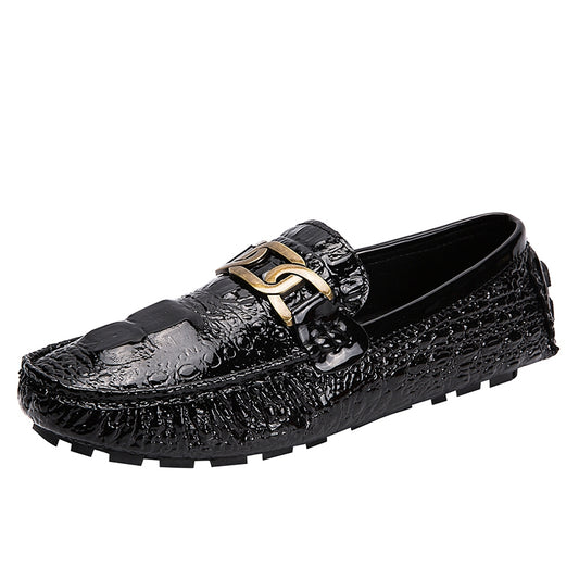 Men's Croc Loafers Slip On Flat Shoes Spring Summer