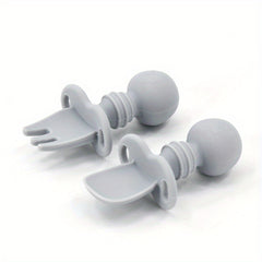 Soft Silicone Baby Tableware for Easy Feeding and Training