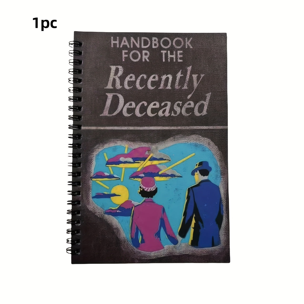 Humorous Record Book of Recently Deceased Individuals Spiral Notebook