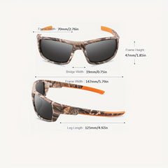 Polarized Sports Sunglasses for Cycling and Skiing