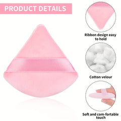 20 Pieces Makeup Puff for Loose Powder Soft Triangle Puff for Contouring