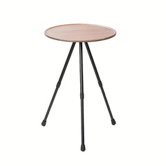 Foldable Small Round Table for Camping Aluminum Alloy ABS Material