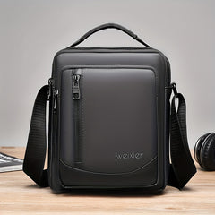 Men's Large Capacity Casual Shoulder Bag for Work Travel