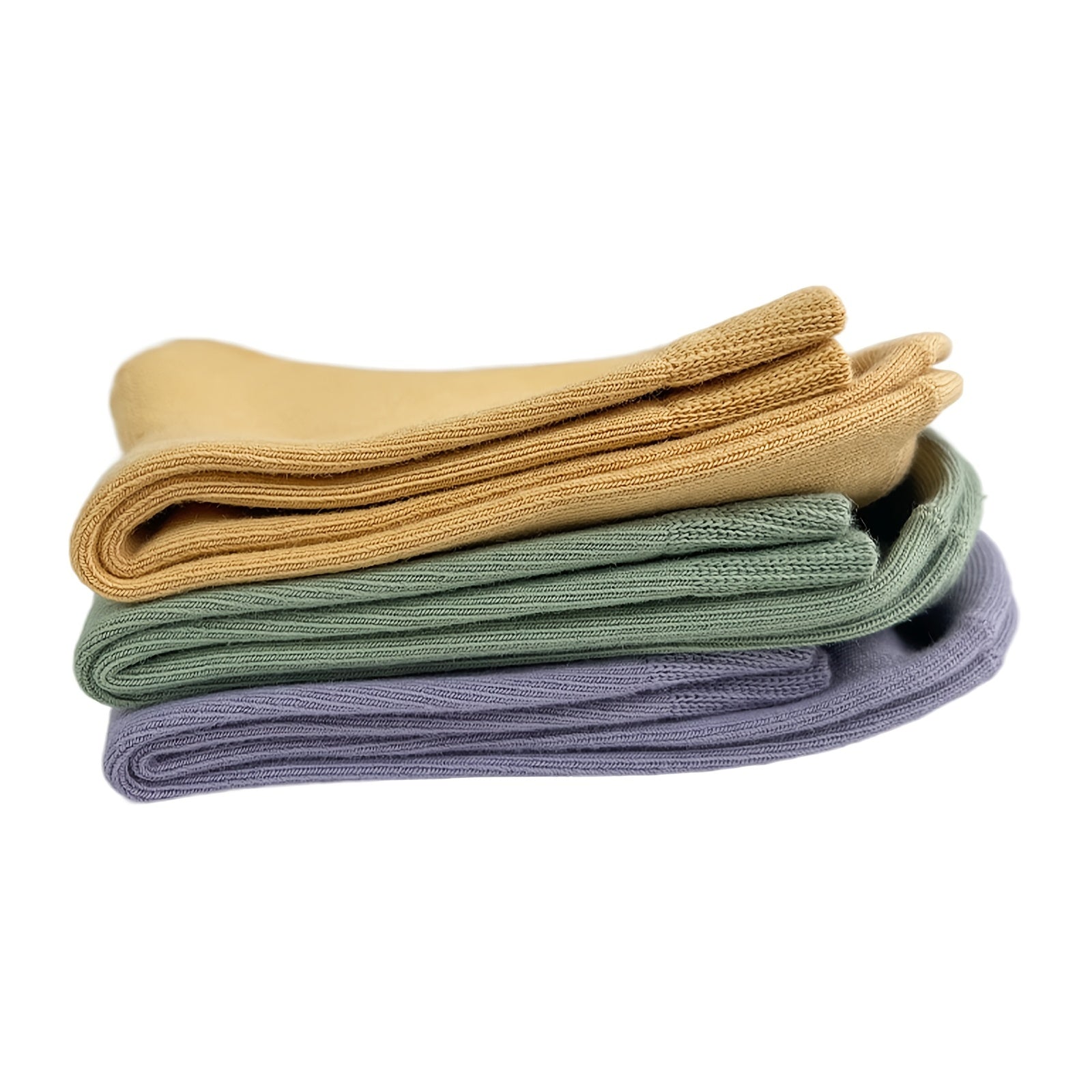 Striped Cotton Mid Tube Socks Women's Stockings