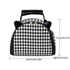 Cow Pattern Mommy Bag Crossbody Portable Baby Mother's Bag